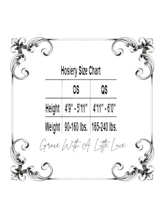 Bite Me Whip Me Tease Me Sheer Black Thigh High Stockings Lingerie - Picture 8 of 8